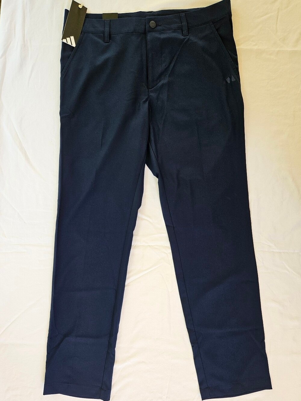 adidas Men's Adi Advantage Tapered Golf Pants IU2827 32x30 NWT Navy
